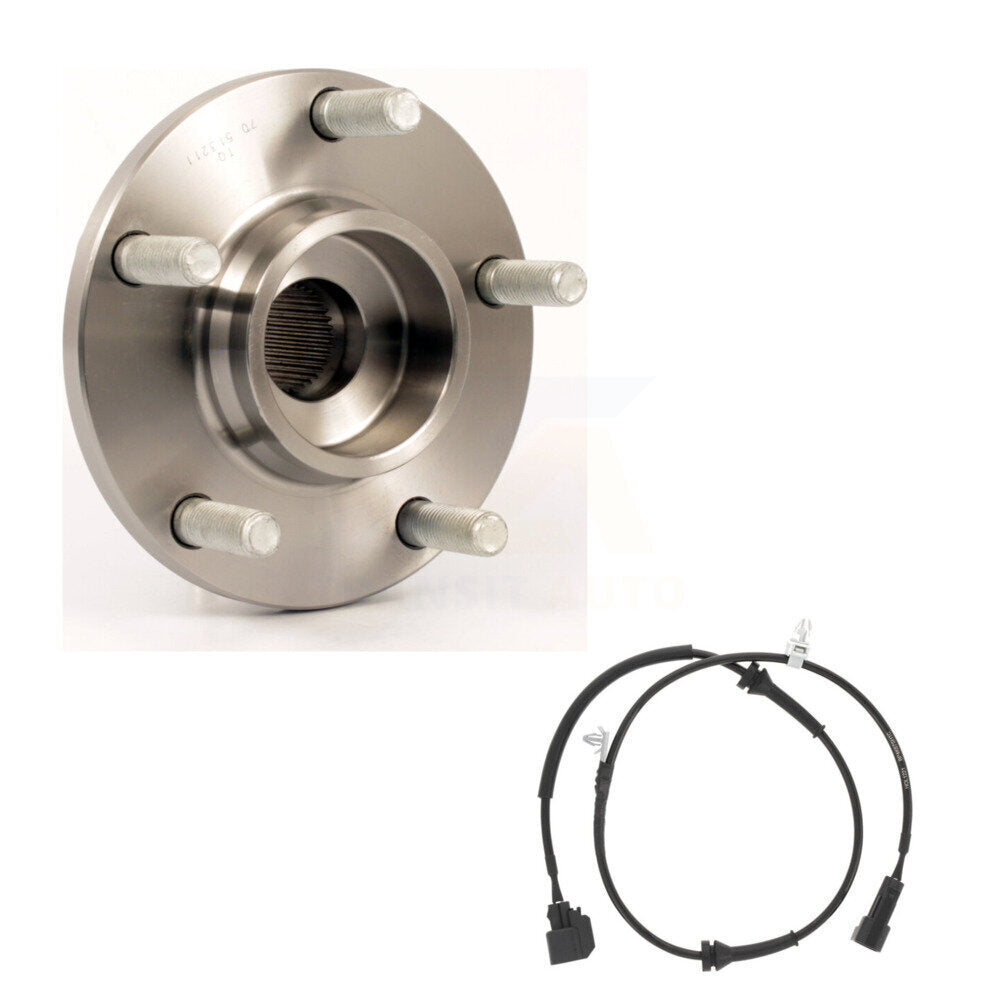 Wheel Hub Bearing And ABS Sensor Front Kit For Mazda 3