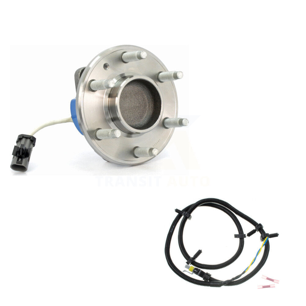 Wheel Hub Bearing And Extra ABS Sensor Front Kit For Cadillac CTS SRX STS