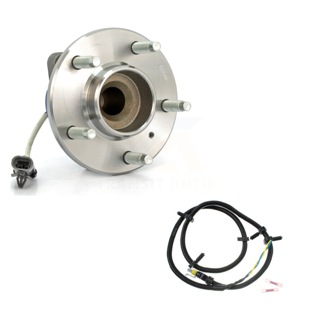Wheel Hub Bearing And Extra ABS Sensor Front Kit For Cadillac CTS STS