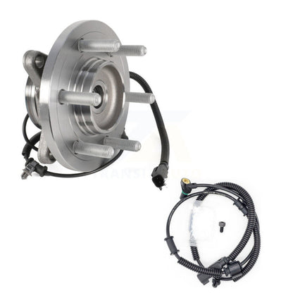Wheel Hub Bearing & Extra Sensor Front Kit For Ford Expedition Lincoln Navigator