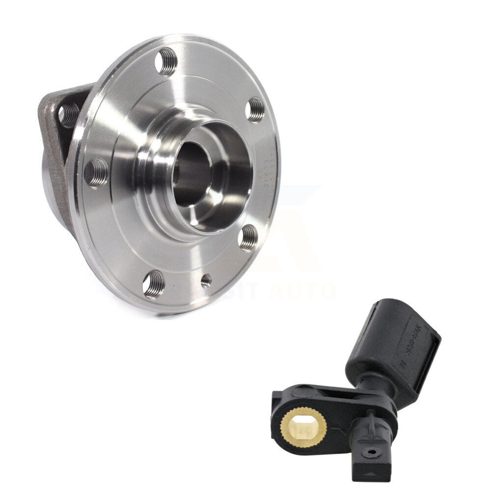 Wheel Hub Bearing And ABS Sensor Front Kit For Audi A3 Quattro