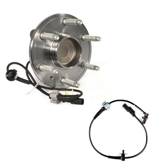 Wheel Hub Bearing Extra Sensor Front Kit For GMC Chevrolet Sierra 1500 Silverado