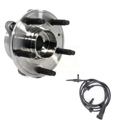 Wheel Hub Bearing And ABS Sensor Front Kit For Ford Police Interceptor Sedan