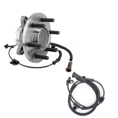 Wheel Hub Bearing & Extra ABS Sensor Front Kit For Ford F-150 Expedition Lincoln