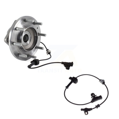 Wheel Hub Bearing Extra Sensor Front Kit For Chevrolet Silverado 3500 HD GMC 4WD