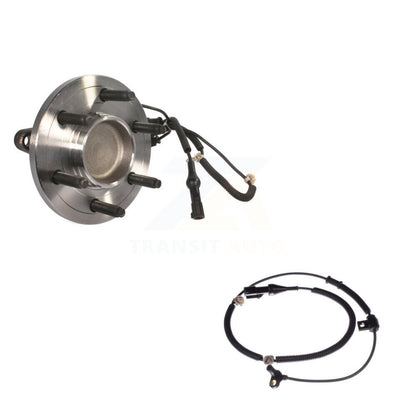 Wheel Hub Bearing & Extra Sensor Front Kit For Ford Expedition Lincoln Navigator