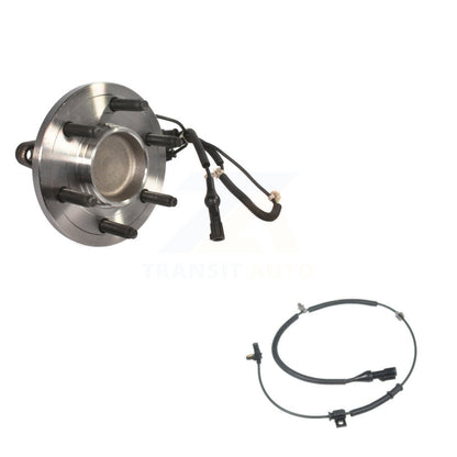 Wheel Hub Bearing & Extra Sensor Front Kit For Ford Expedition Lincoln Navigator