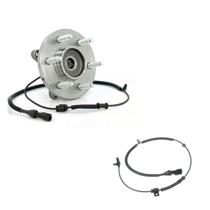 Wheel Hub Bearing & Extra Sensor Front Kit For Ford Expedition Lincoln Navigator