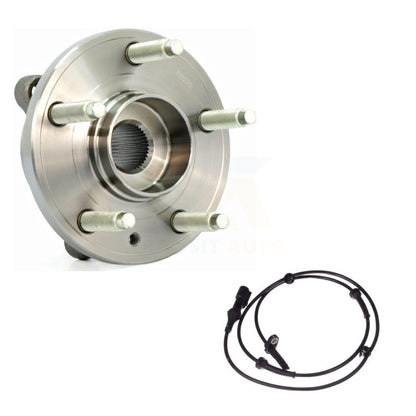 Wheel Hub Bearing And ABS Sensor Front Kit For Ford Taurus Flex Lincoln MKS