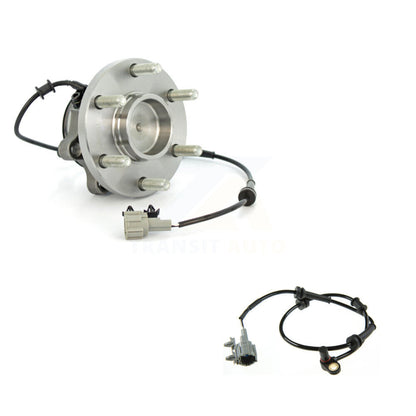 Wheel Hub Bearing & Extra Sensor Front Kit For Nissan Frontier Pathfinder Xterra