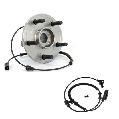 Wheel Hub Bearing And Extra ABS Sensor Front Kit For Ram 1500 Dodge with Harness