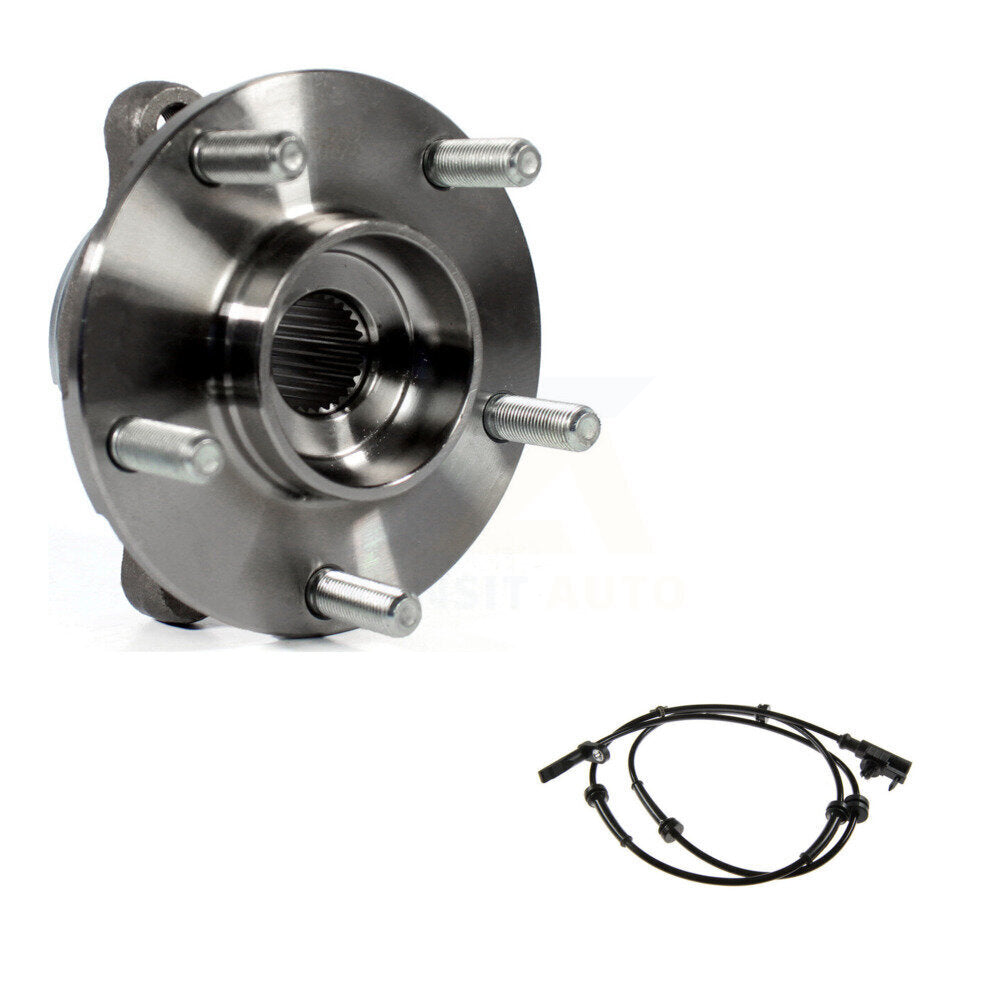 Wheel Hub Bearing Sensor Front Kit For INFINITI G35 G37 G25 Q60 Q40 with Harness