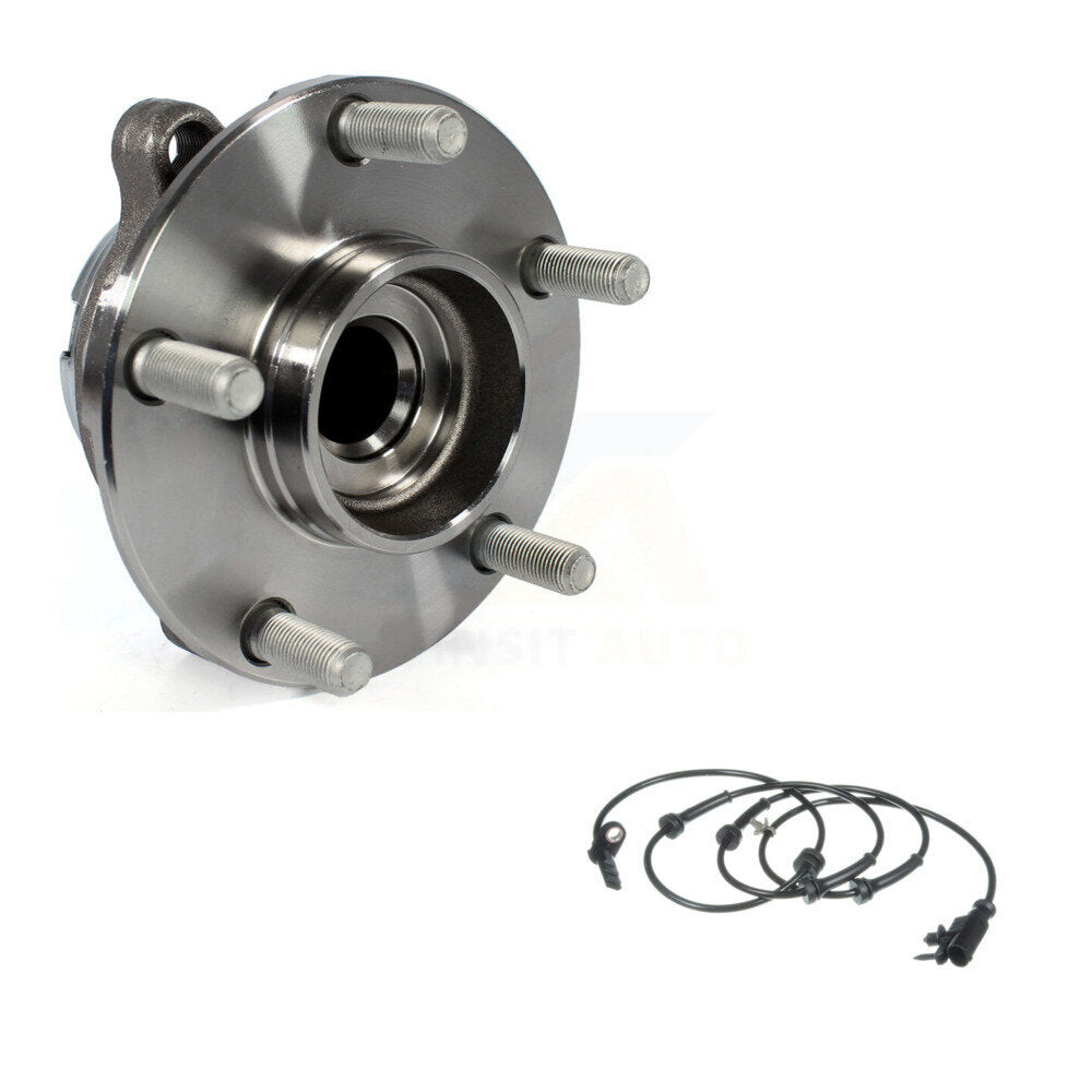 Wheel Hub Bearing And ABS Sensor Front Kit For INFINITI FX35 QX70 FX37