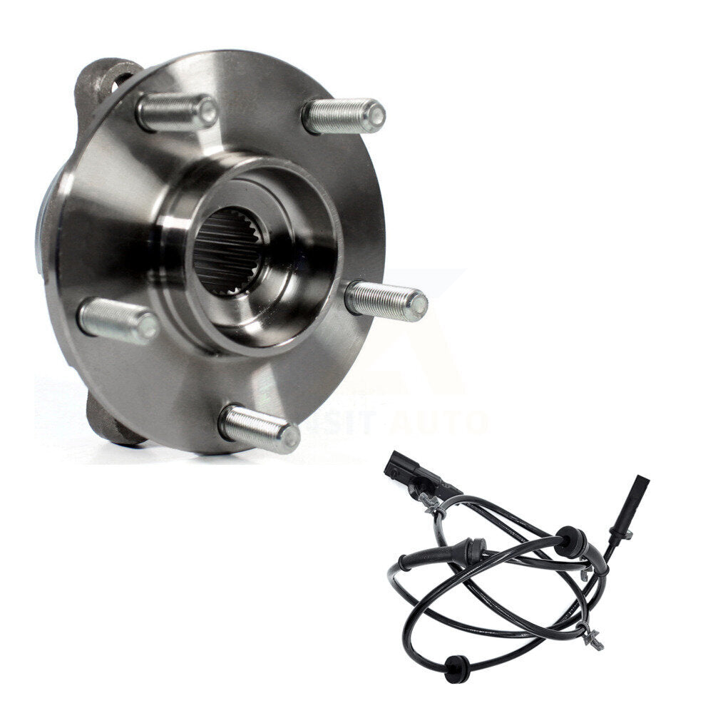 Wheel Hub Bearing And ABS Sensor Front Kit For INFINITI Q50 Q60
