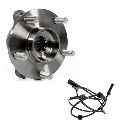 Wheel Hub Bearing And ABS Sensor Front Kit For INFINITI Q50 Q60
