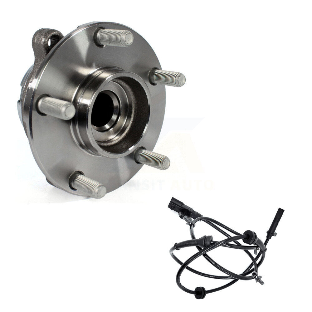 Wheel Hub Bearing And ABS Sensor Front Kit For INFINITI Q50 Q60 Nissan Z