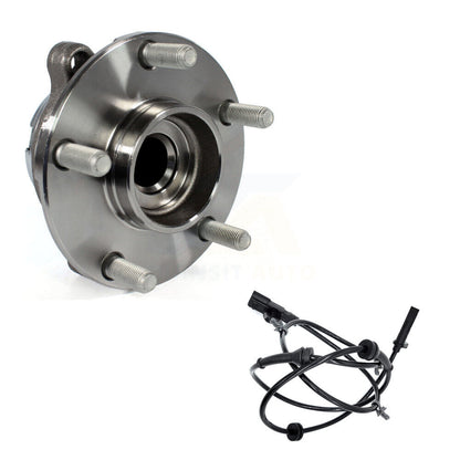 Wheel Hub Bearing And ABS Sensor Front Kit For INFINITI Q50 Q60 Nissan Z