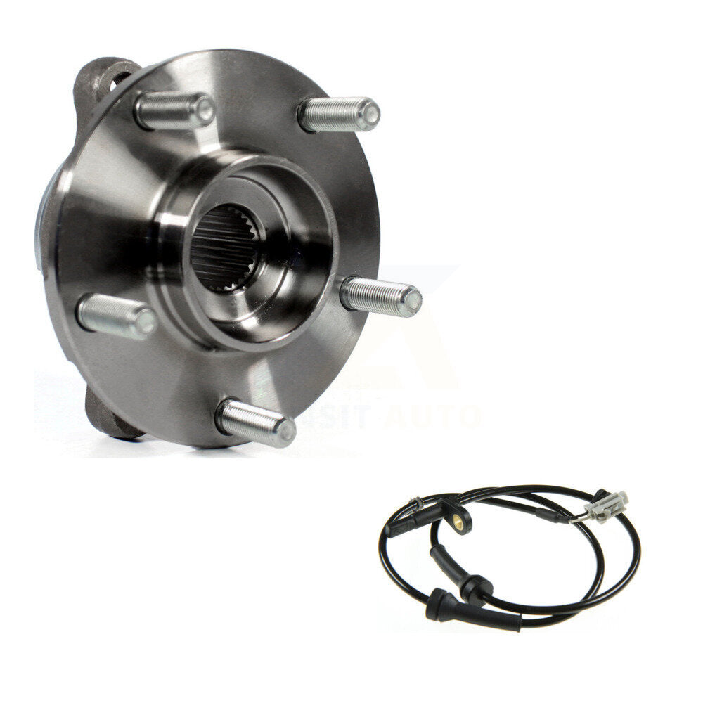 Wheel Hub Bearing And ABS Sensor Front Kit For INFINITI FX35 FX45 with Harness