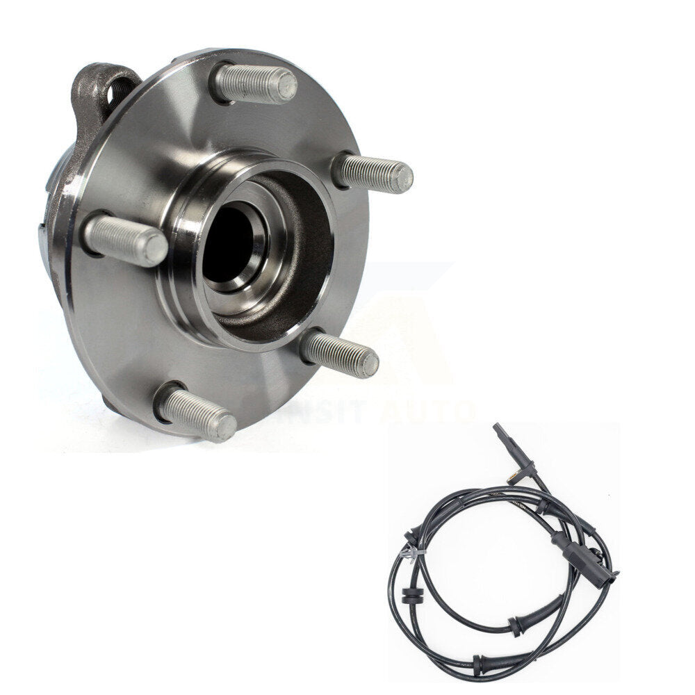 Wheel Hub Bearing & Sensor Front Kit For 2006-2010 INFINITI M35 M45 with Harness