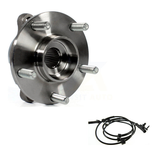 Wheel Hub Bearing And ABS Sensor Front Kit For INFINITI G37 EX35 Q60