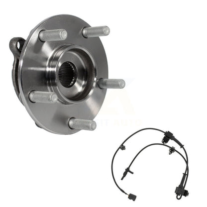 Wheel Hub Bearing And ABS Sensor Front Kit For Mazda 3