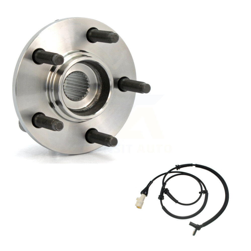 Wheel Hub Bearing & Sensor Front Kit For Ford Taurus Mercury Sable with Harness