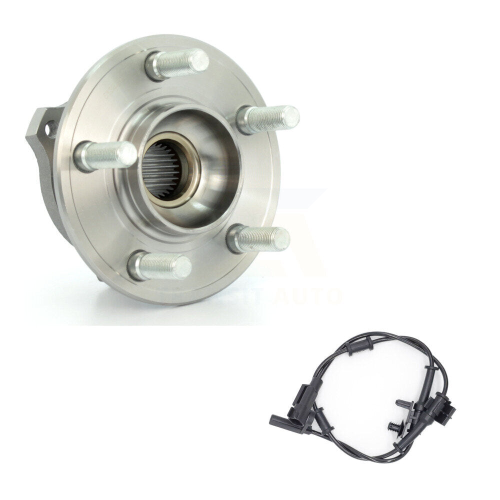 Wheel Hub Bearing ABS Sensor Front Kit For Dodge Challenger Charger Chrysler 300