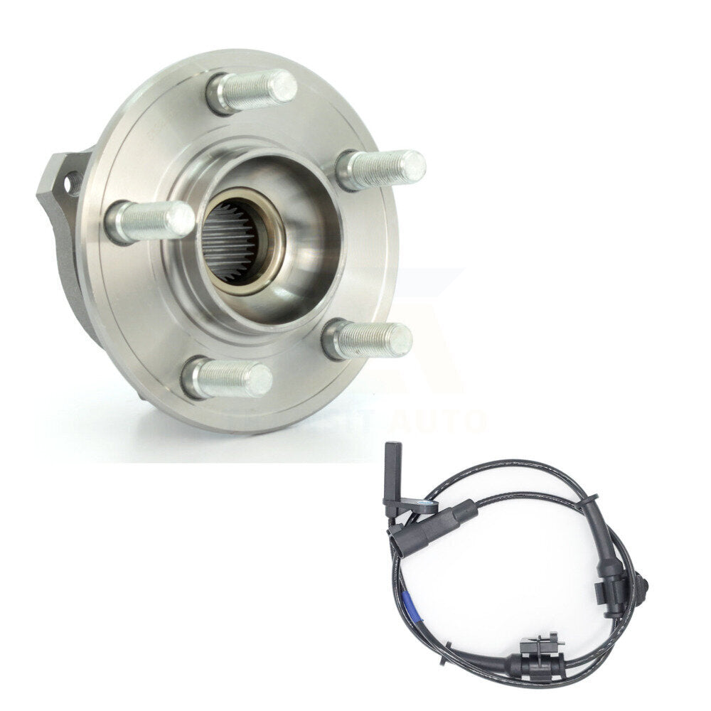 Wheel Hub Bearing ABS Sensor Front Kit For Dodge Chrysler 300 Charger Challenger