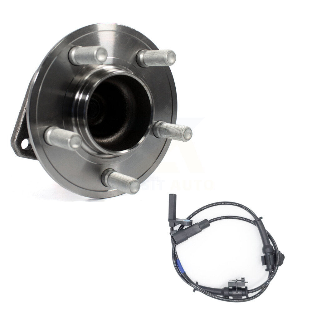 Wheel Hub Bearing ABS Sensor Front Kit For 2019 Dodge Charger RWD with 5.7L/3.6L
