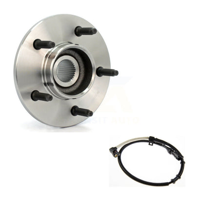 Wheel Hub Bearing And ABS Sensor Front Kit For 1997-1999 Ford F-150 with Harness