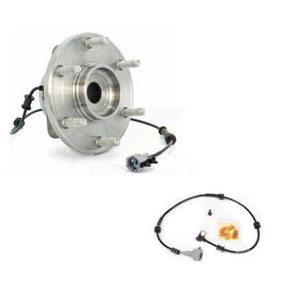 Wheel Hub Bearing & Extra Sensor Front Kit For Nissan TITAN Armada INFINITI QX56