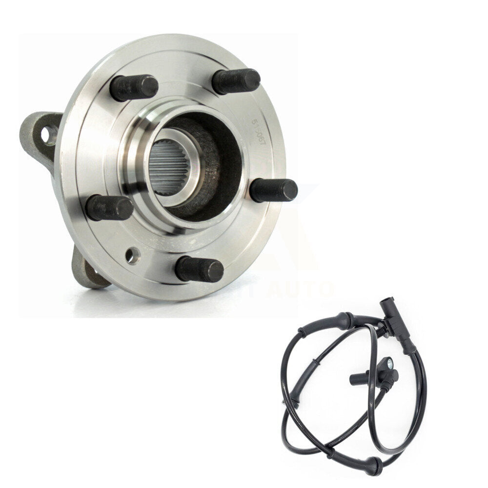 Wheel Hub Bearing And ABS Sensor Front Kit For Land Rover LR4 with Harness