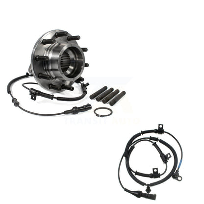 Wheel Hub Bearing & Extra Sensor Front Kit For Ford F-550 Super Duty F-450 4 X