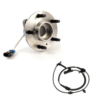 Wheel Hub Bearing And Extra ABS Sensor Front Kit For 2010 Buick Allure 3.6L