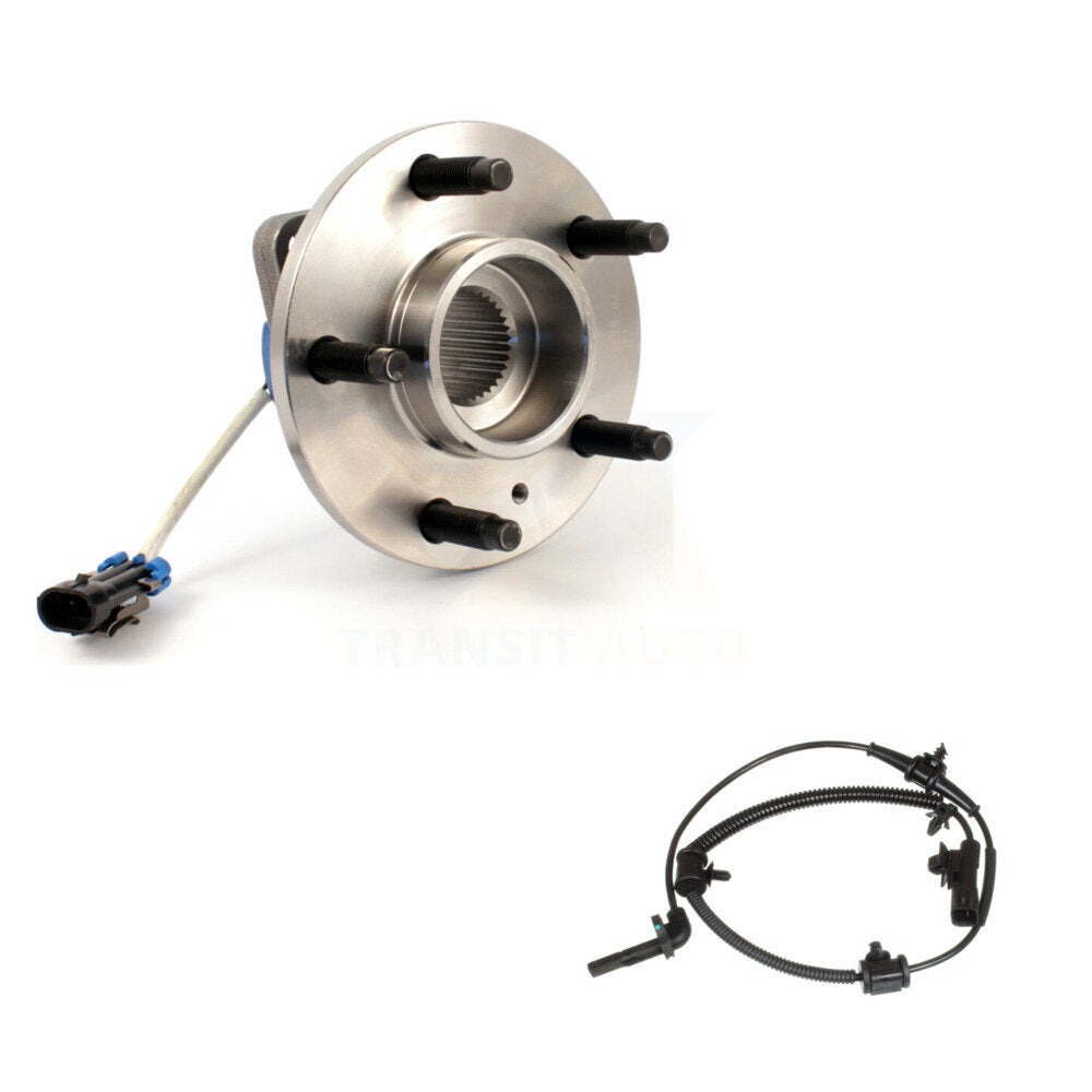 Wheel Hub Bearing & Extra Sensor Front Kit For 2010 Buick Allure 2.4L/3.0L/3.6L
