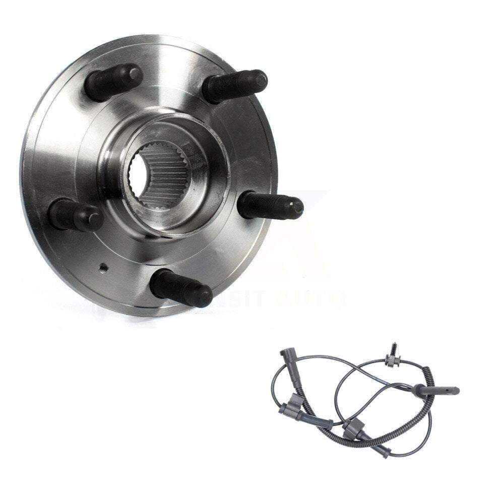 Wheel Hub Bearing And ABS Sensor Front Kit For Cadillac CTS with Harness
