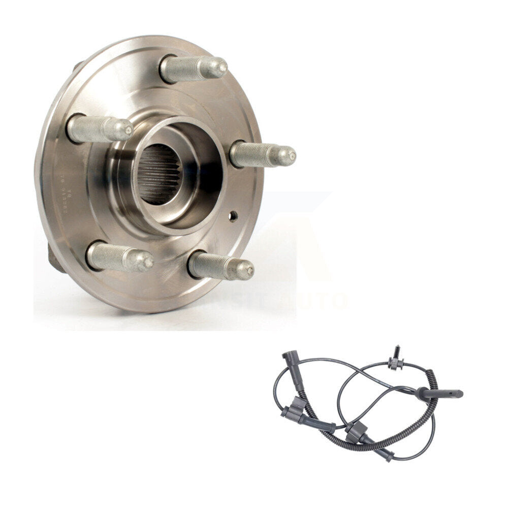 Wheel Hub Bearing And ABS Sensor Front Kit For Cadillac CTS with Harness