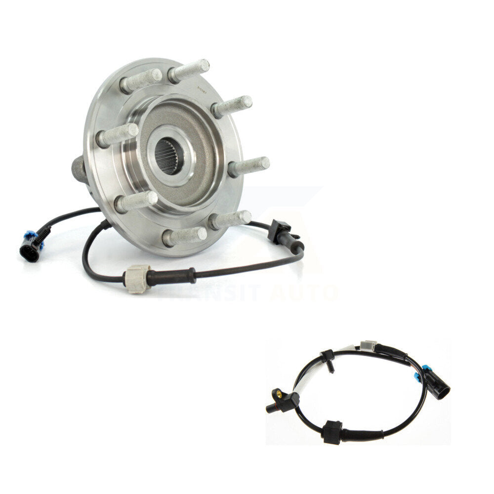 Wheel Hub Bearing And Extra ABS Sensor Front Kit For Chevrolet Silverado 3500