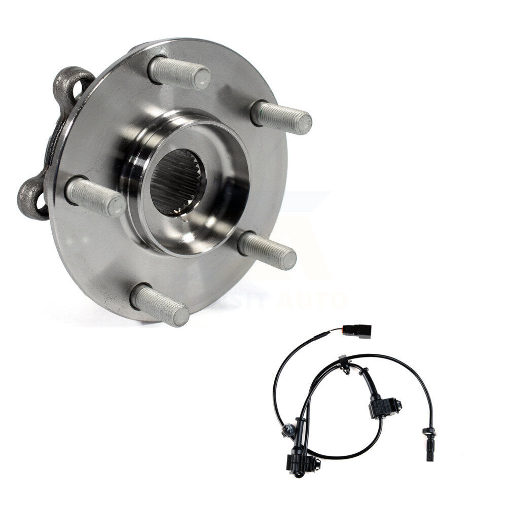 Wheel Hub Bearing And ABS Sensor Front Kit For Mazda CX-5 6