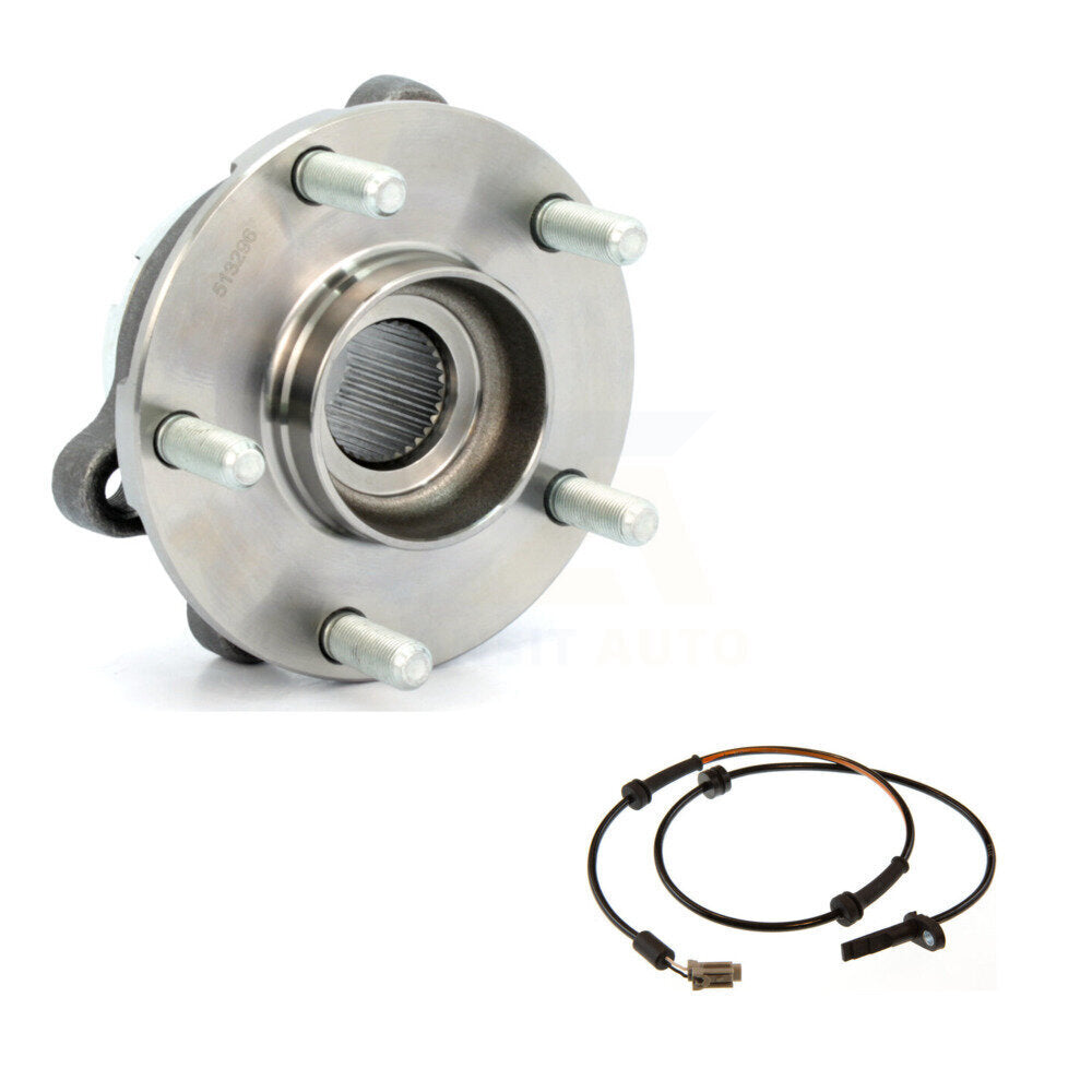Wheel Hub Bearing And ABS Sensor Front Kit For Nissan Altima Maxima with Harness