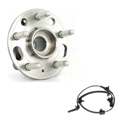 Wheel Hub Bearing And ABS Sensor Front Kit For Buick LaCrosse Regal Saab 9-5