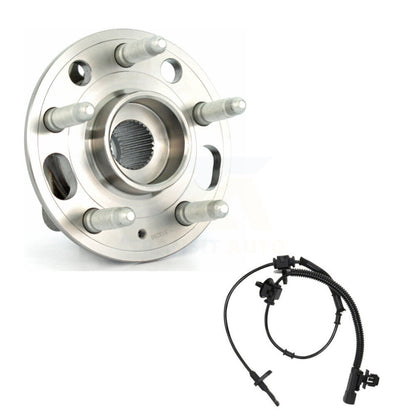 Wheel Hub Bearing And ABS Sensor Front Kit For Cadillac CTS AWD with 3.6L 2.0L