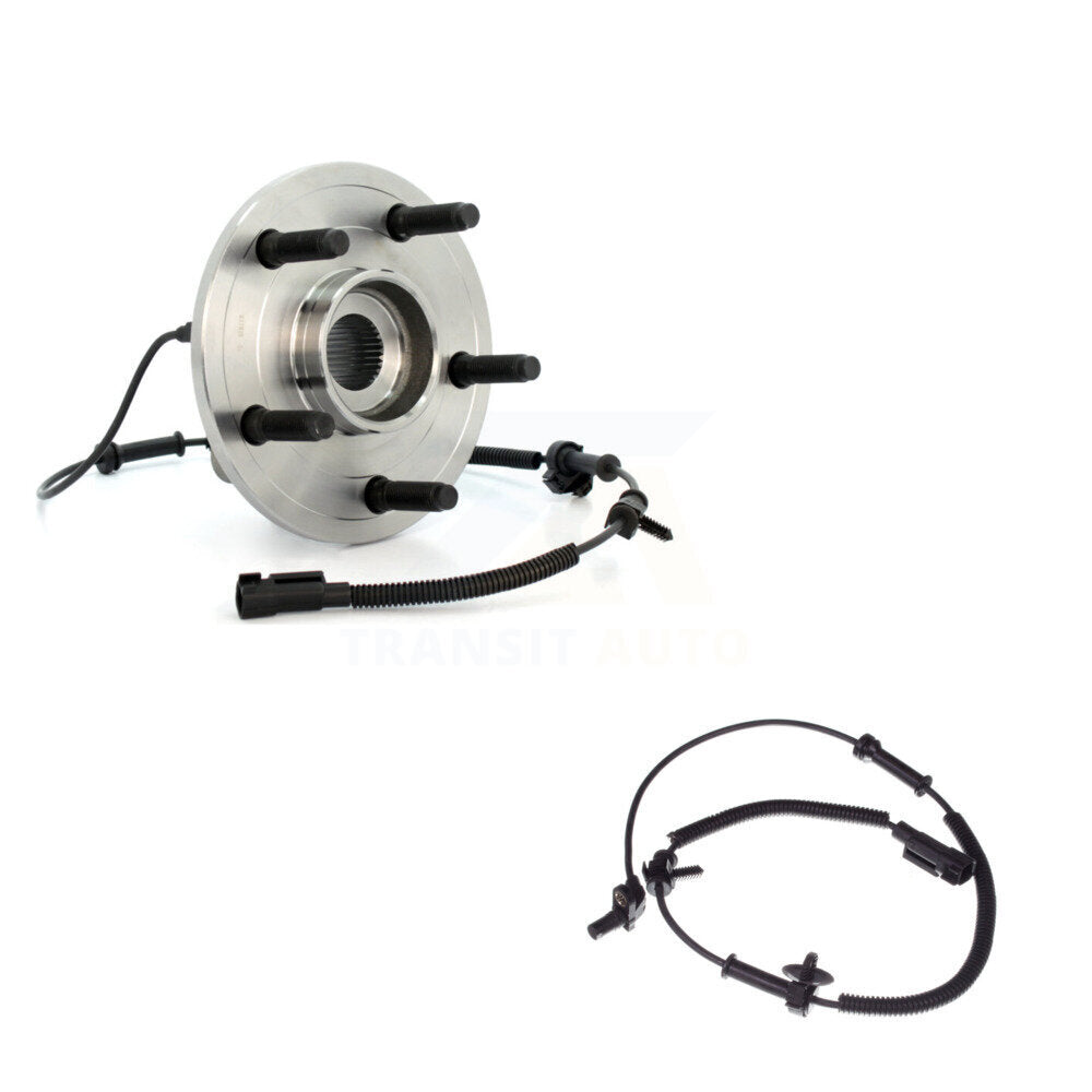 Wheel Hub Bearing Extra Sensor Front Kit For Dodge Ram 1500 4WD with 4-Wheel ABS