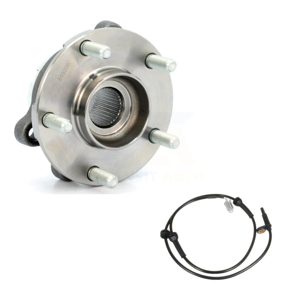 Wheel Hub Bearing And ABS Sensor Front Kit For Nissan Altima Maxima