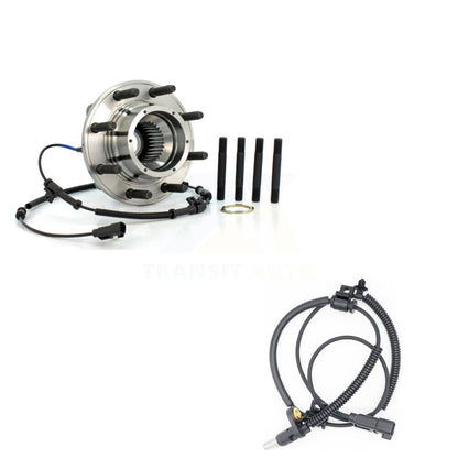 Wheel Hub Bearing And Extra ABS Sensor Front Kit For Ford F-250 Super Duty