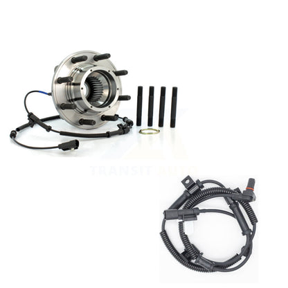 Wheel Hub Bearing And Extra ABS Sensor Front Kit For Ford F-250 Super Duty