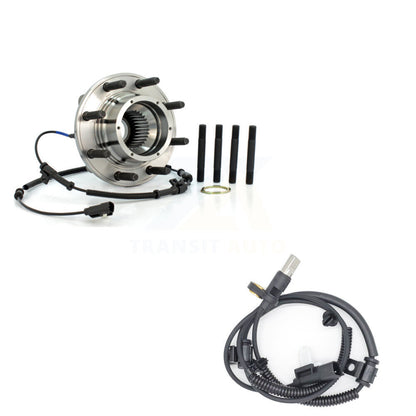 Wheel Hub Bearing And Extra ABS Sensor Front Kit For Ford F-250 Super Duty