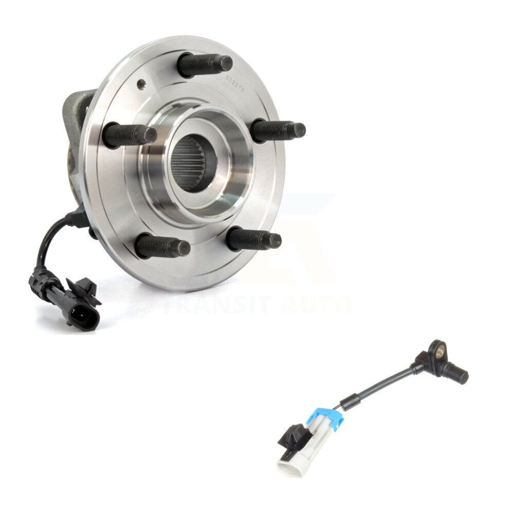 Wheel Hub Bearing & Extra Sensor Front Kit For Chevrolet Equinox Pontiac Torrent