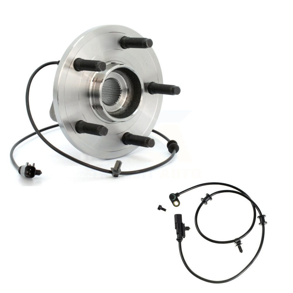Wheel Hub Bearing & Extra ABS Sensor Front Kit For Dodge Durango Chrysler Aspen