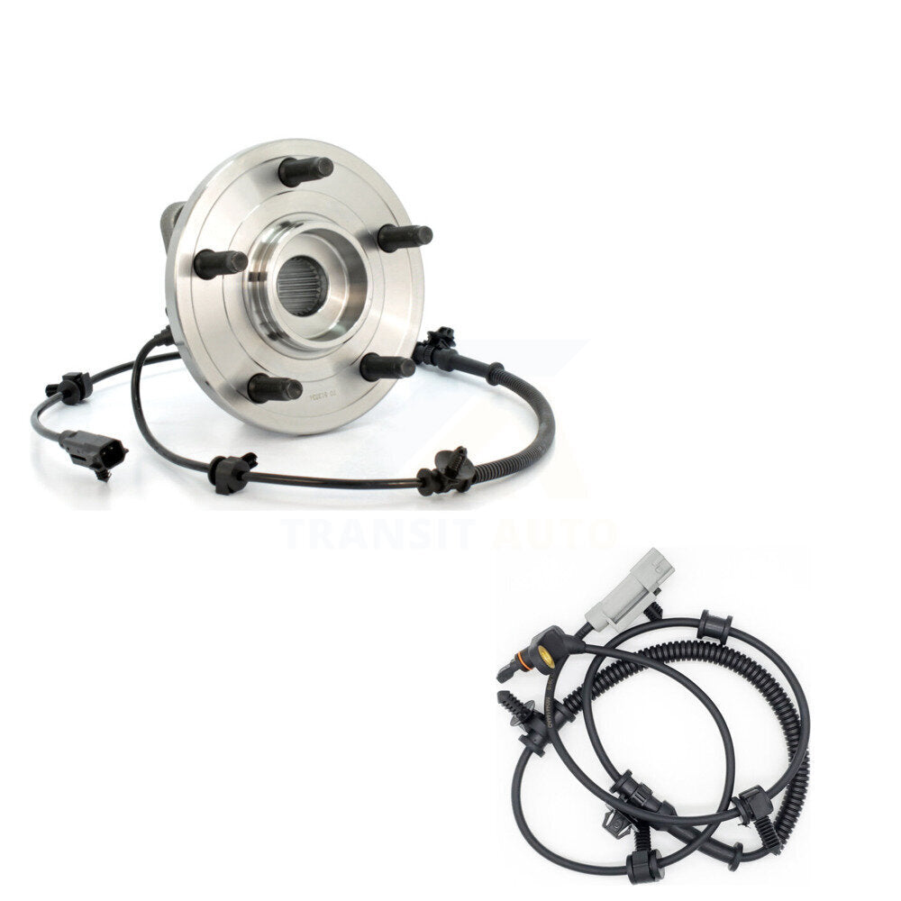 Wheel Hub Bearing & Extra ABS Sensor Front Kit For Jeep Grand Cherokee Commander
